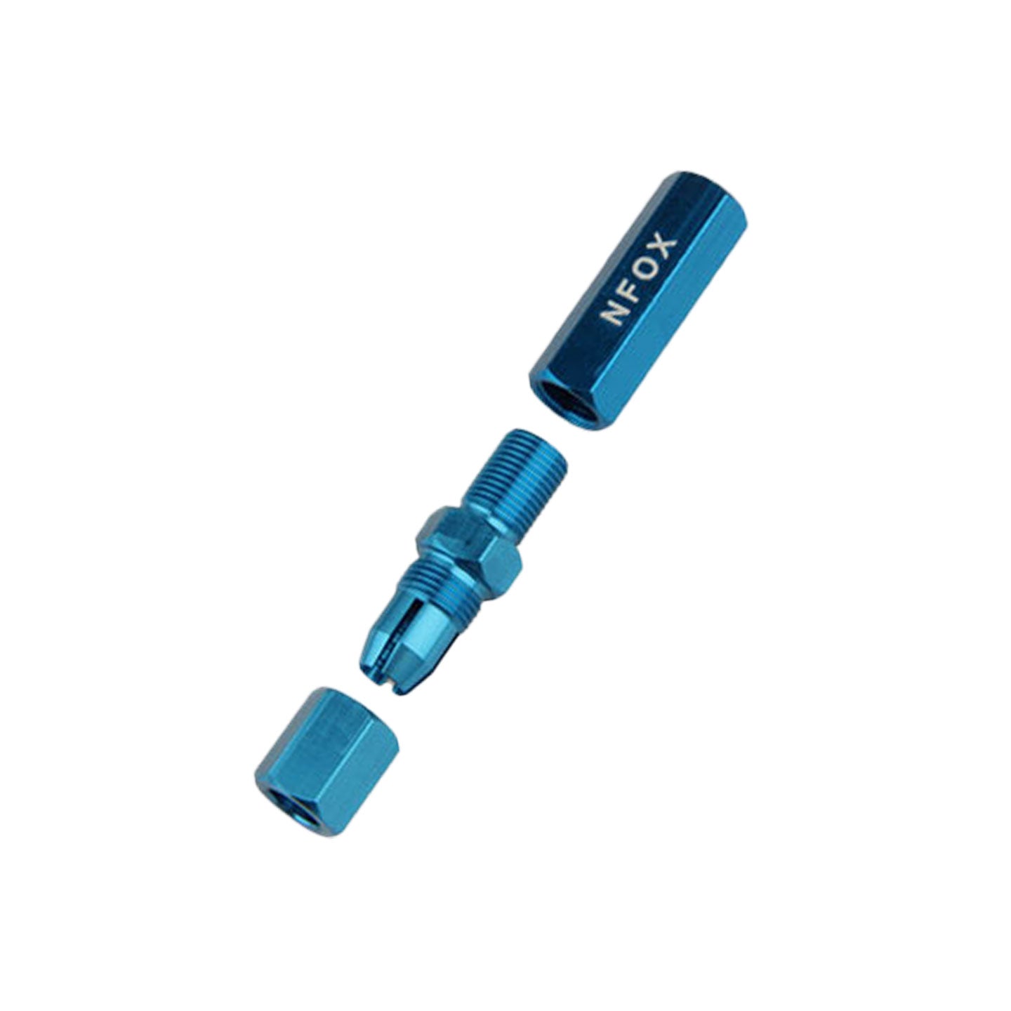 NFOX bicycle hydraulic disc brake oil needle oil pipe repair connection insertion installation tool bidirectional threaded joint