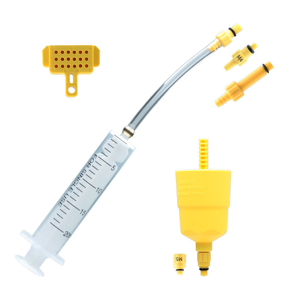 EZmtd Hydraulic Brake Oil Disc Tool Set Simple Bicycle Oil Filling and Replacement Funnel Exhaust Connector Hot Sale