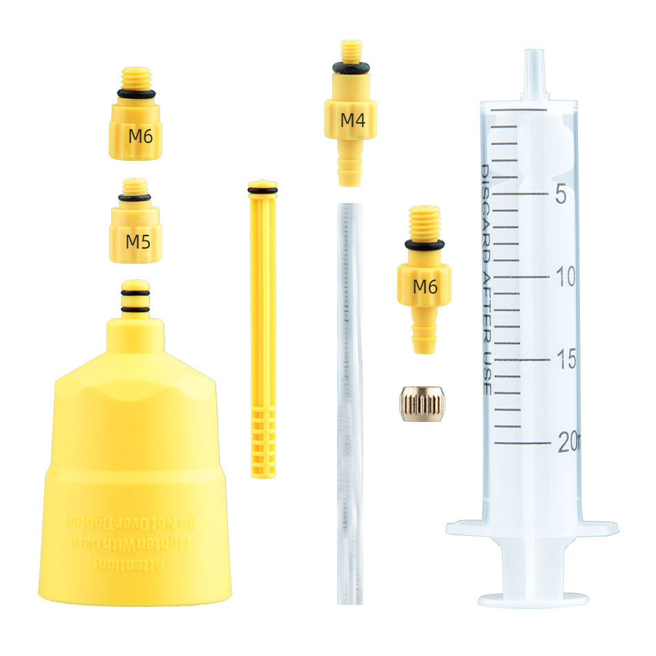 EZmtd Hydraulic Brake Oil Disc Tool Set Simple Bicycle Oil Filling and Replacement Funnel Exhaust Connector Hot Sale