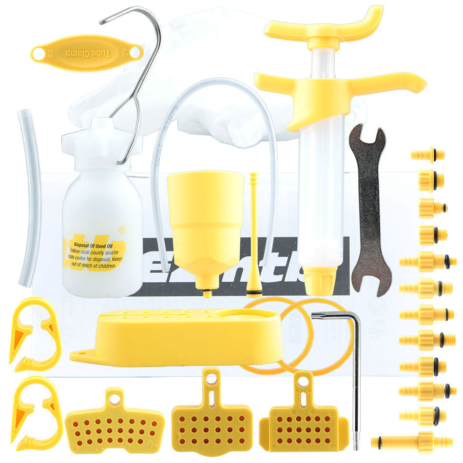 EZmtd Hydraulic Brake Oil Disc Tool Set Simple Bicycle Oil Filling and Replacement Funnel Exhaust Connector Hot Sale