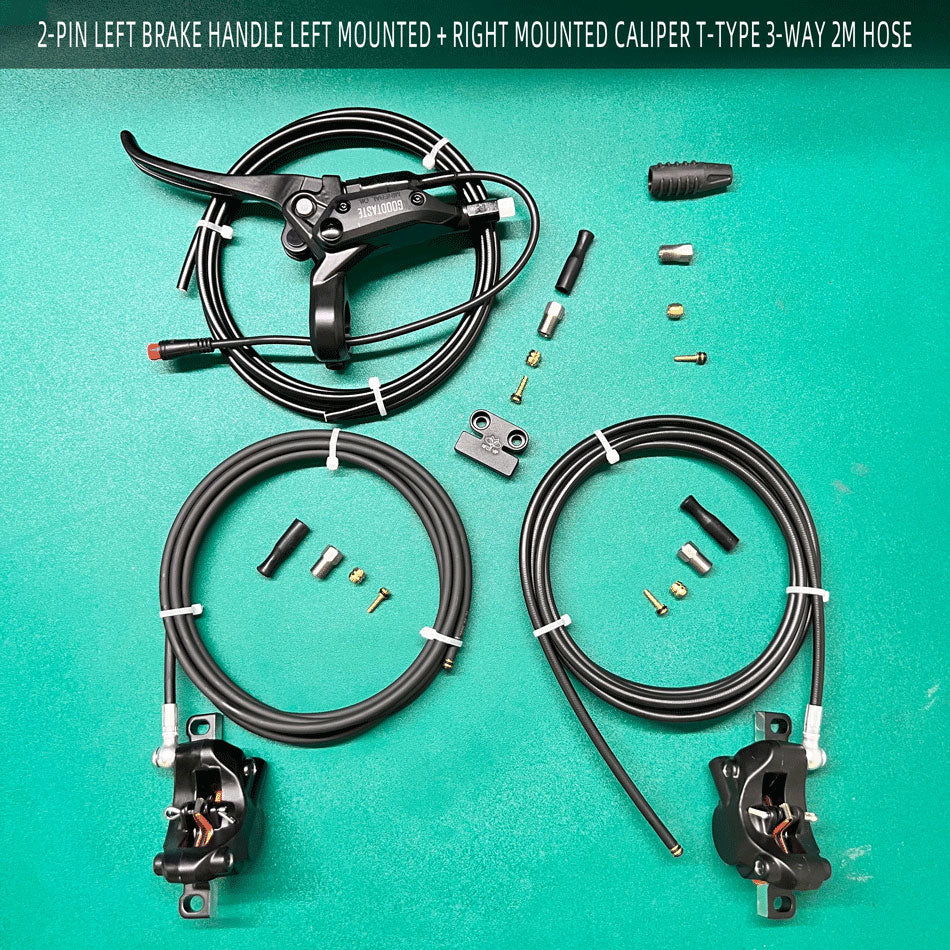 NFOX GT03 electric tricycle dual hydraulic brake riding accessories GT07N brake handle caliper fixing device system accessories