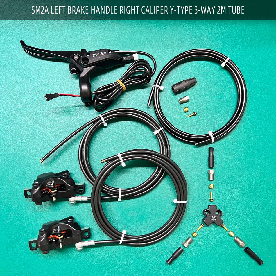NFOX GT03 electric tricycle dual hydraulic brake riding accessories GT07N brake handle caliper fixing device system accessories