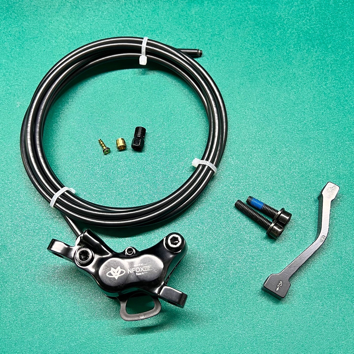 NFOX SM2A electric bicycle hydraulic disc brake handle with four piston two piston calipers 2-pin 3-pin power-off Accessories