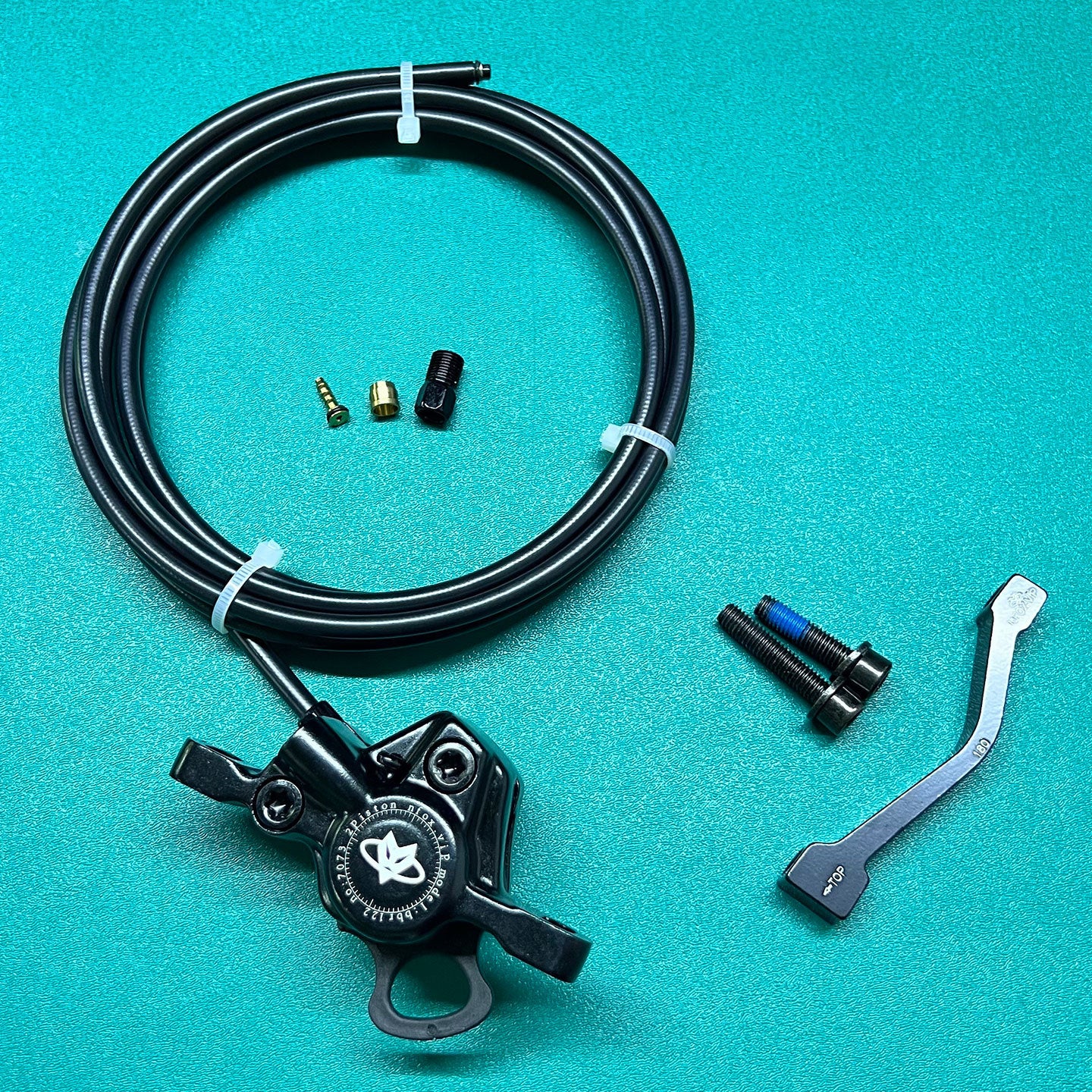 NFOX SM2A electric bicycle hydraulic disc brake handle with four piston two piston calipers 2-pin 3-pin power-off Accessories