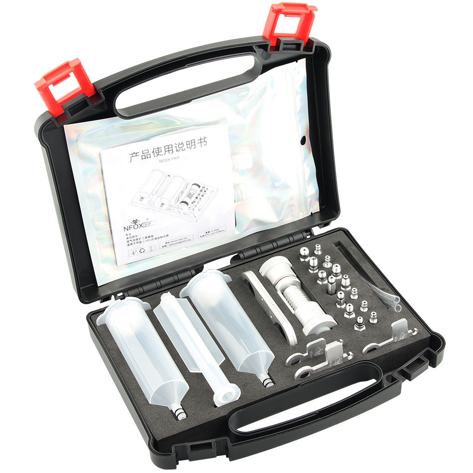 NFOX hydraulic brake one-to-two converter oil disc tee single wheel double disc brake oil tricycle YouTube accessories