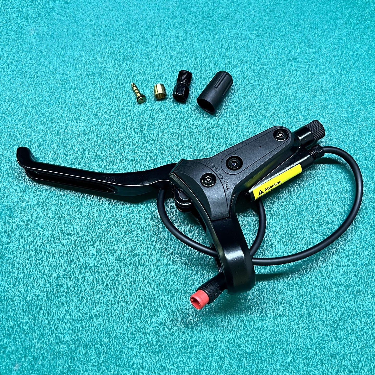 NFOX SM2A electric bicycle hydraulic disc brake handle with four piston two piston calipers 2-pin 3-pin power-off Accessories