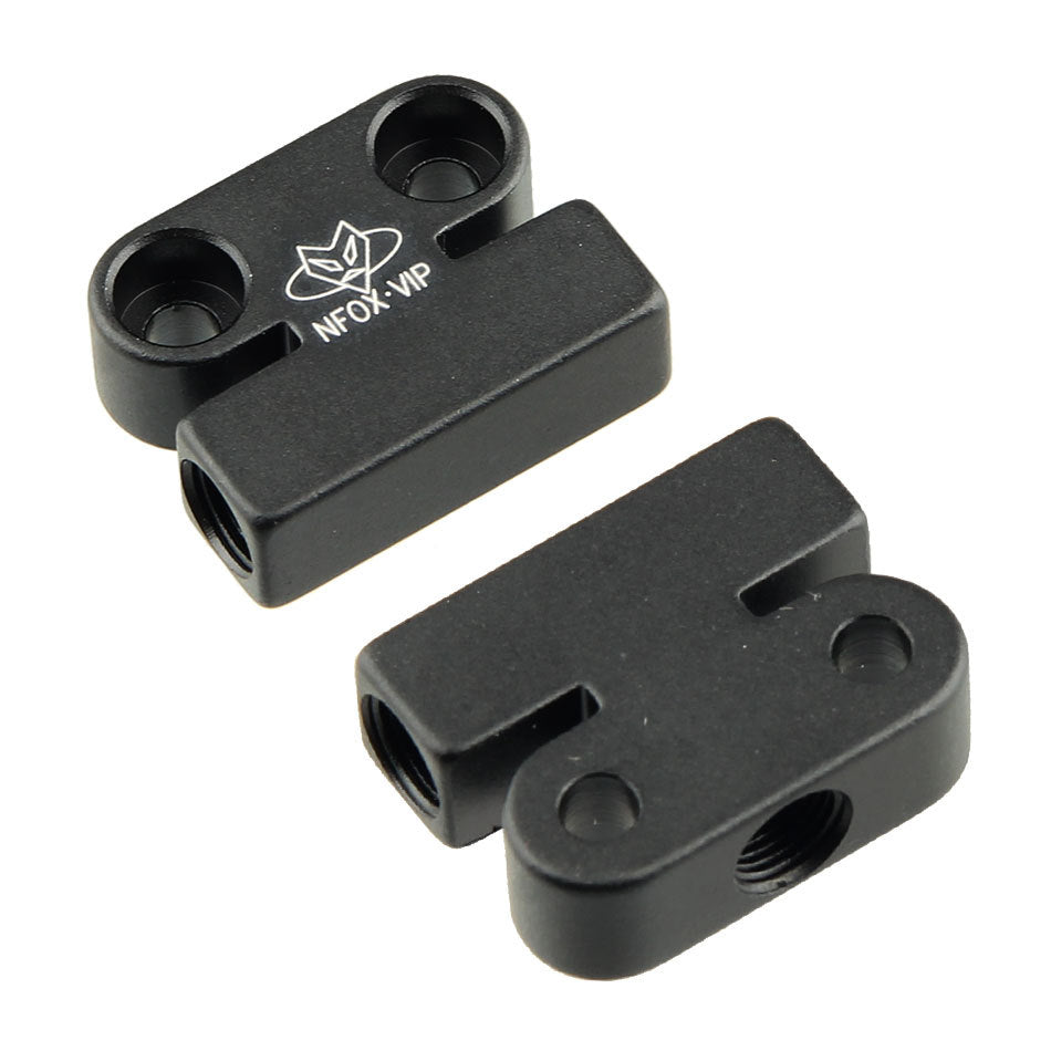 NFOX hydraulic brake one-to-two converter oil disc tee single wheel double disc brake oil tricycle YouTube accessories