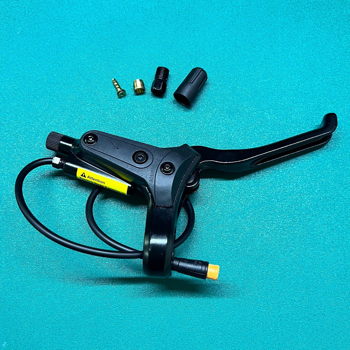 NFOX SM2A electric bicycle hydraulic disc brake handle with four piston two piston calipers 2-pin 3-pin power-off Accessories