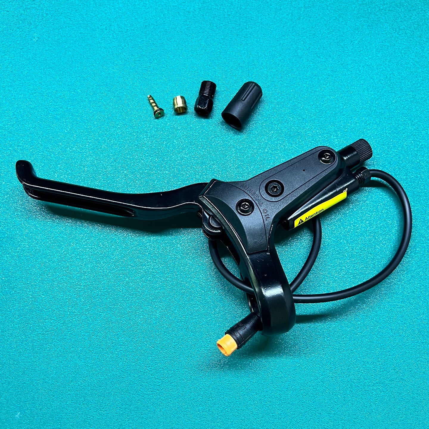 NFOX SM2A electric bicycle hydraulic disc brake handle with four piston two piston calipers 2-pin 3-pin power-off Accessories