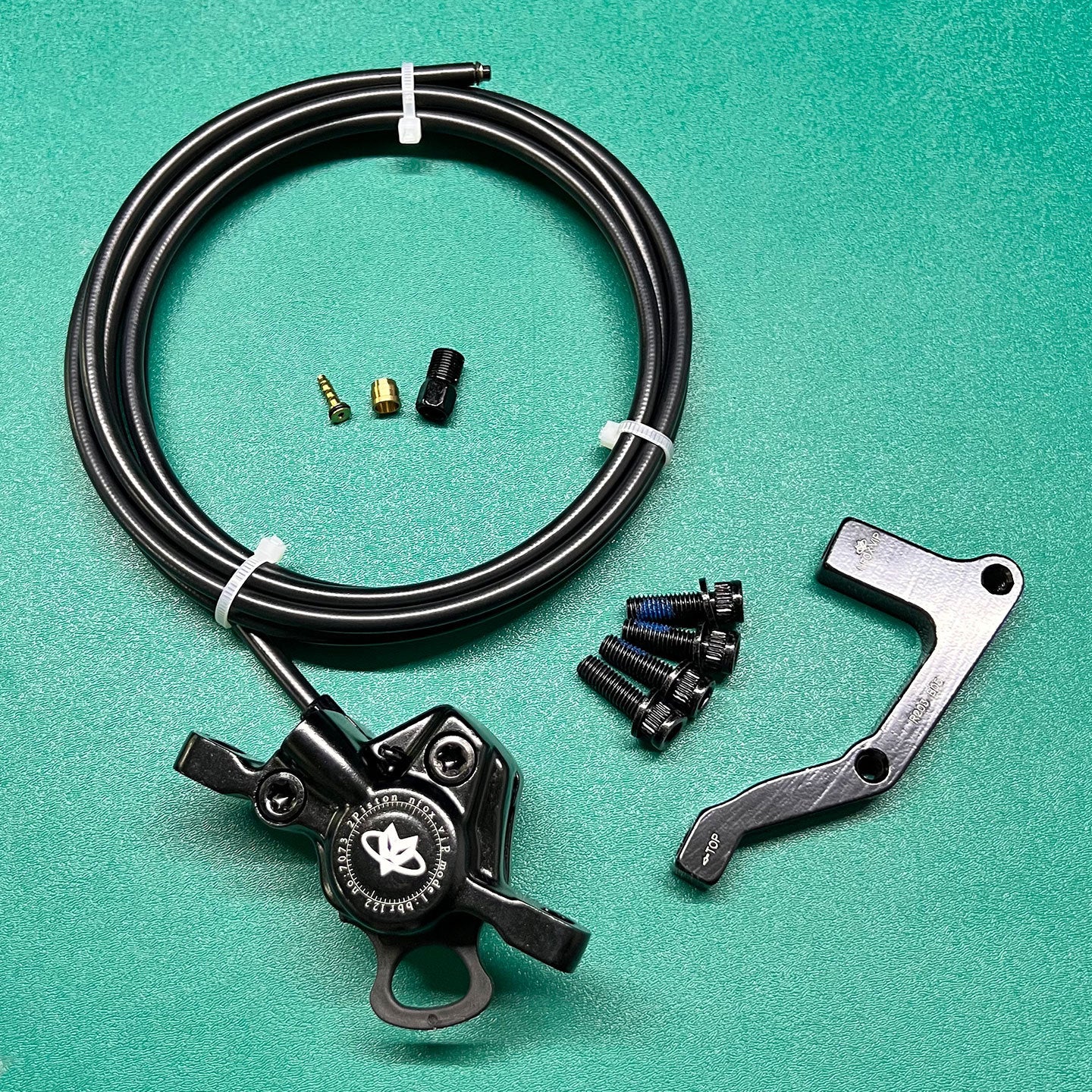 NFOX SM2A electric bicycle hydraulic disc brake handle with four piston two piston calipers 2-pin 3-pin power-off Accessories