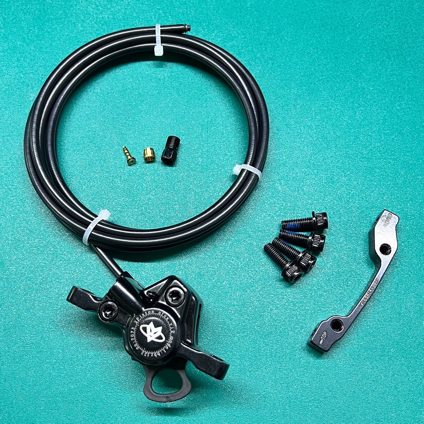 NFOX SM2A electric bicycle hydraulic disc brake handle with four piston two piston calipers 2-pin 3-pin power-off Accessories