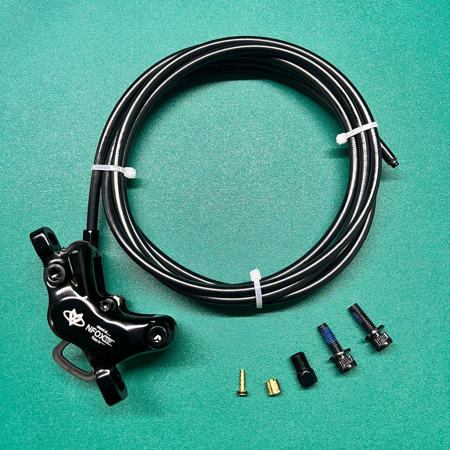 NFOX SM2A electric bicycle hydraulic disc brake handle with four piston two piston calipers 2-pin 3-pin power-off Accessories