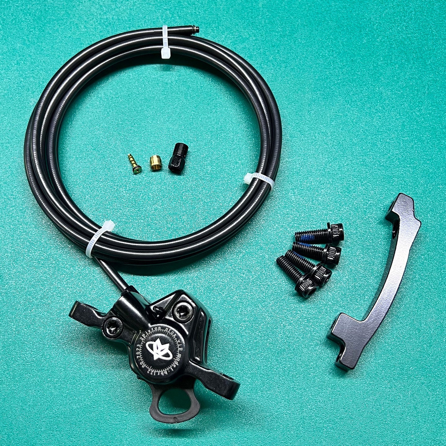 NFOX SM2A electric bicycle hydraulic disc brake handle with four piston two piston calipers 2-pin 3-pin power-off Accessories