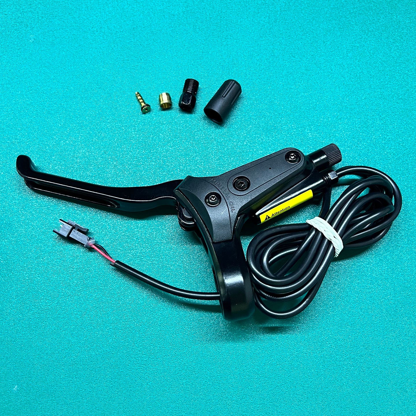 NFOX SM2A electric bicycle hydraulic disc brake handle with four piston two piston calipers 2-pin 3-pin power-off Accessories