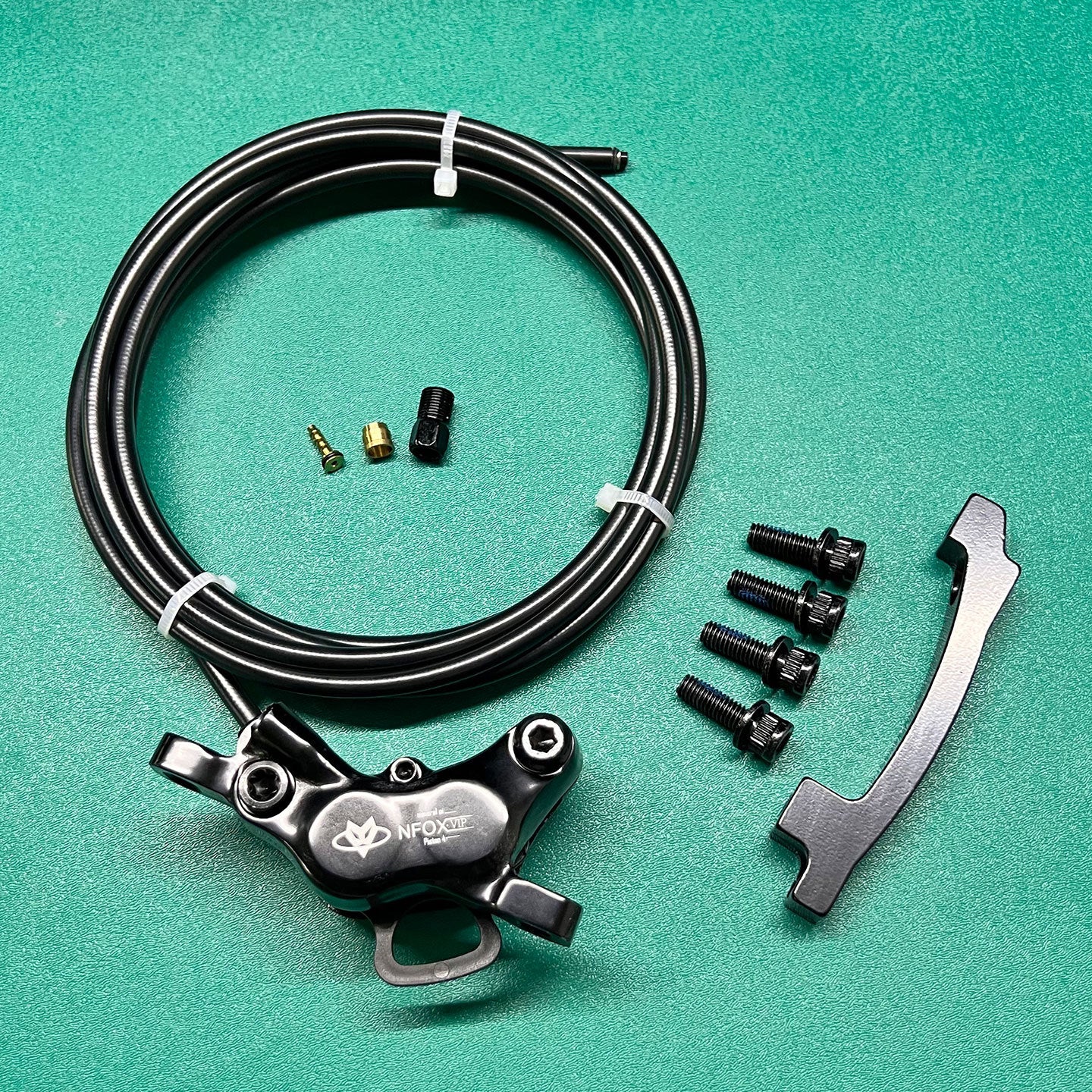 NFOX SM2A electric bicycle hydraulic disc brake handle with four piston two piston calipers 2-pin 3-pin power-off Accessories