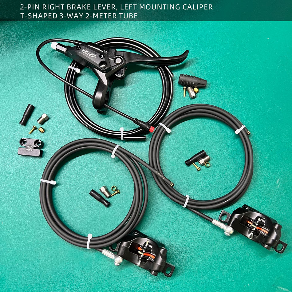 NFOX GT03 electric tricycle dual hydraulic brake riding accessories GT07N brake handle caliper fixing device system accessories