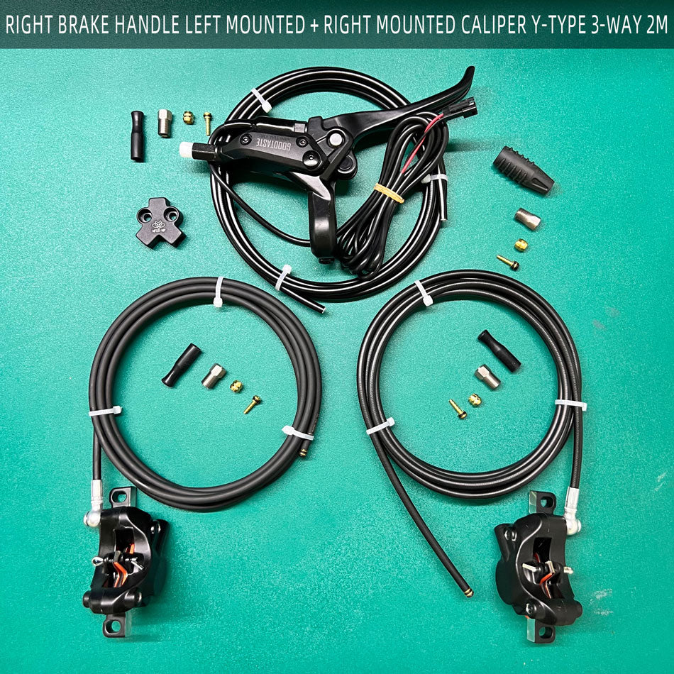 NFOX GT03 electric tricycle dual hydraulic brake riding accessories GT07N brake handle caliper fixing device system accessories