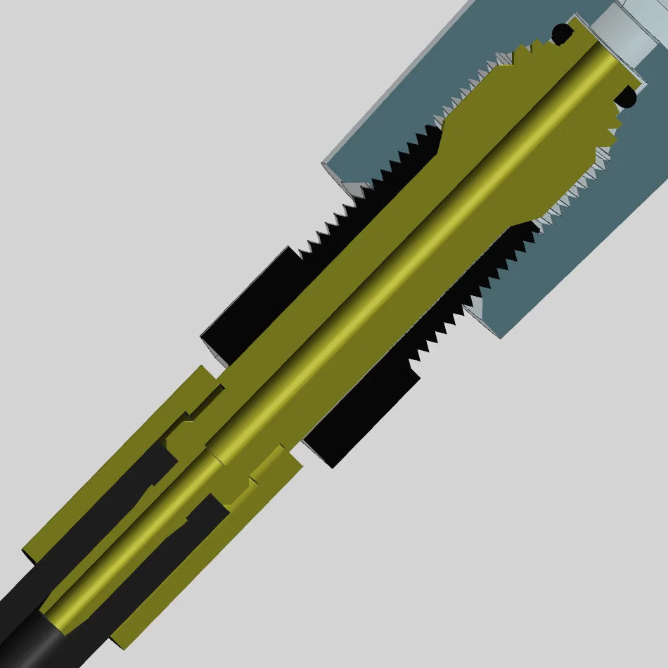 NFOX brake oil pipe M8 countersunk hole with M5 rotary joint suitable for electric scooters bicycles ZOOM hydraulic disc brakes