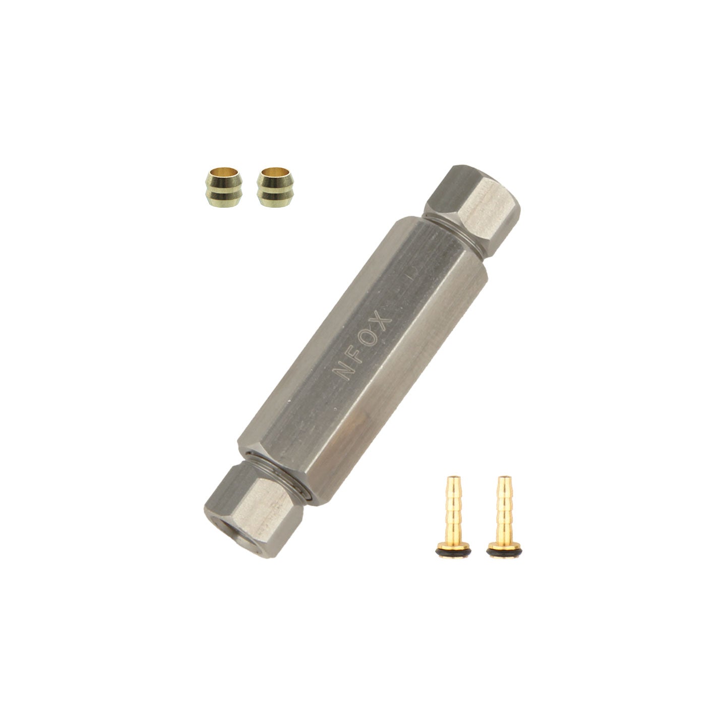 NFOX bicycle hydraulic disc brake oil needle oil pipe repair connection insertion installation tool bidirectional threaded joint