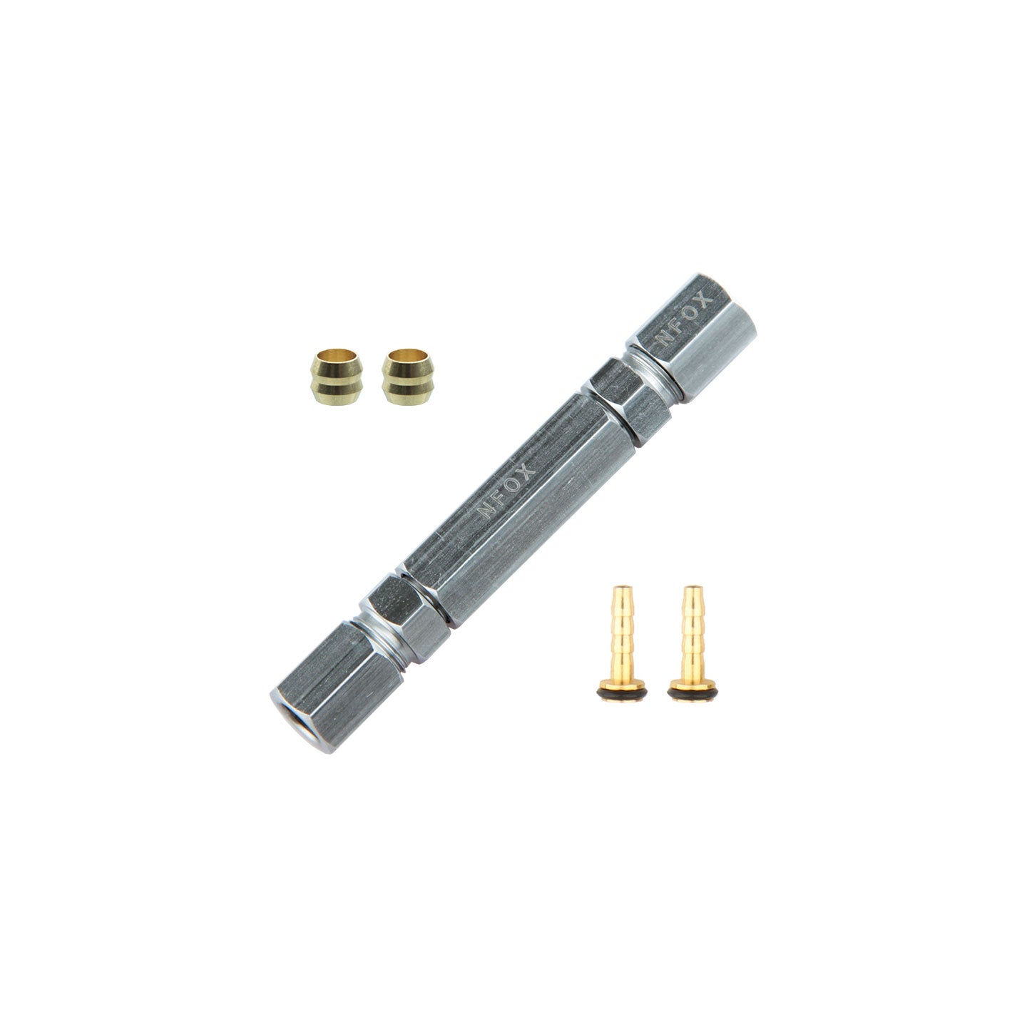 NFOX bicycle hydraulic disc brake oil needle oil pipe repair connection insertion installation tool bidirectional threaded joint