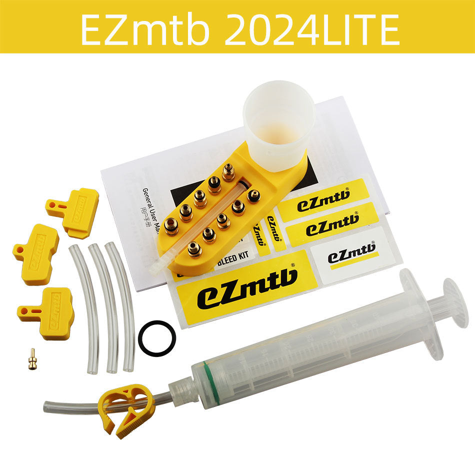 EZmtd Hydraulic Brake Oil Disc Tool Set Simple Bicycle Oil Filling and Replacement Funnel Exhaust Connector Hot Sale