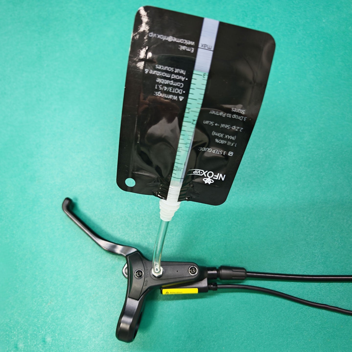 NFOX dedicated disc brake hydraulic oil replacement and bleeding maintenance tool  suitable for bicycles electric skateboards and speed wheels