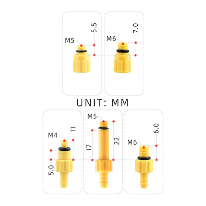 EZmtd 32 piece hydraulic brake oil change tool set, simple bicycle refueling funnel, exhaust oil injection needle tube accessories