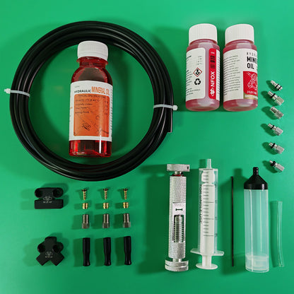 NFOX TE Oil Needle Copper Sleeve Three-Wheeled Vehicle Hydraulic Brake Oil Brake Three-Way Aluminum Alloy One-to-Two Accessories Modification Oil Pipe Connector Oil Distributor Valve