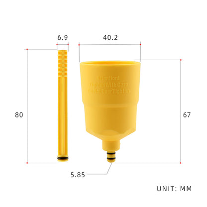 EZmtd 32 piece hydraulic brake oil change tool set, simple bicycle refueling funnel, exhaust oil injection needle tube accessories