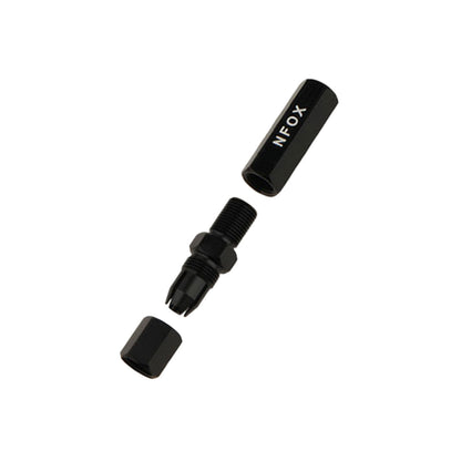 NFOX bicycle hydraulic disc brake oil needle oil pipe repair connection insertion installation tool bidirectional threaded joint