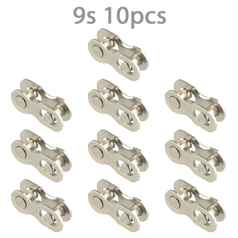 NFOX chain 6-7-8s quick release buckle 12 speed magic buckle 9s chain joint 10s mountain road bicycle accessories 10 pairs