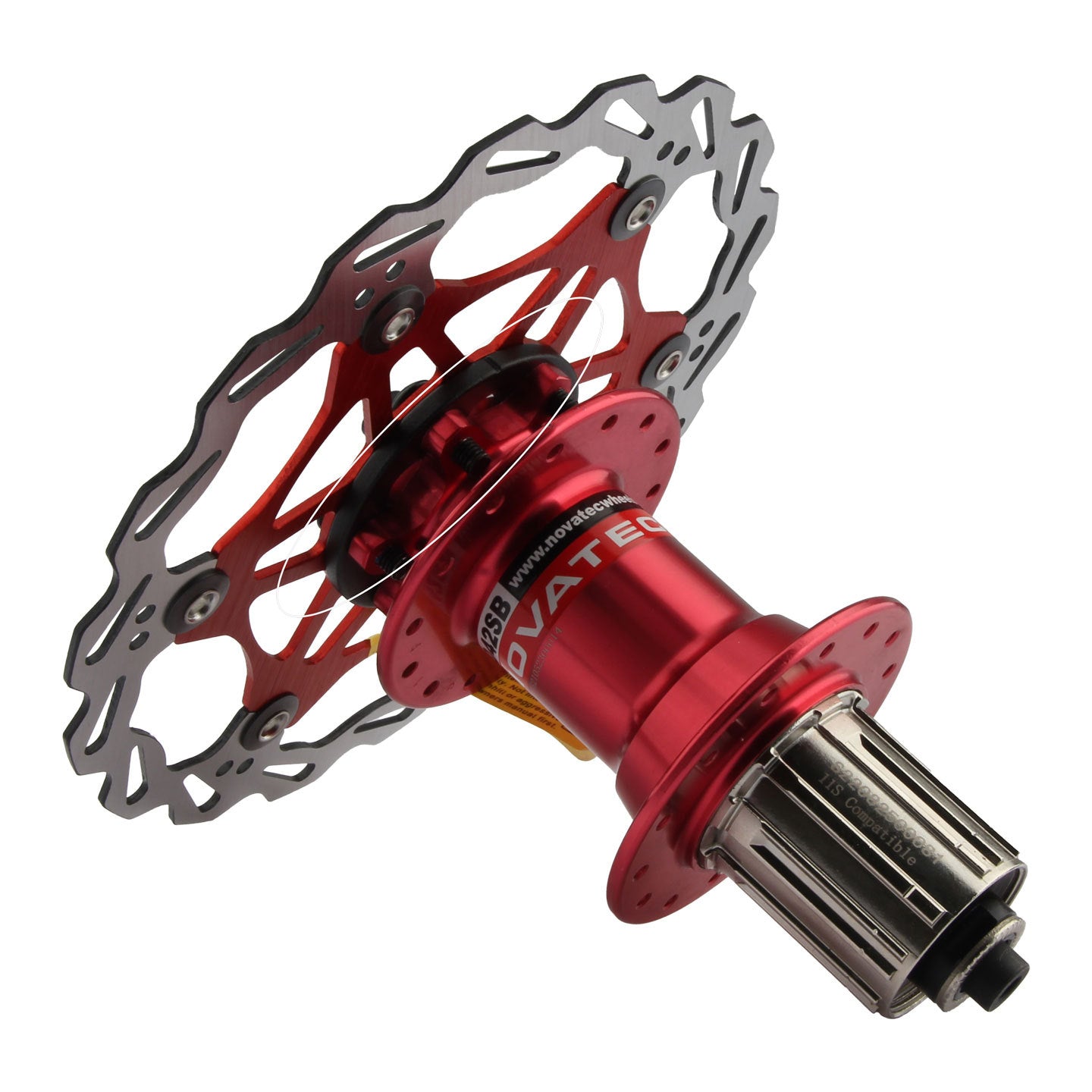 Electric Scooter Brake Disc Gasket Round Black 4.0mm Inner Fancy Bicycle Disc 6-hole Gasket Wheel Hub Flower Drum High Pad