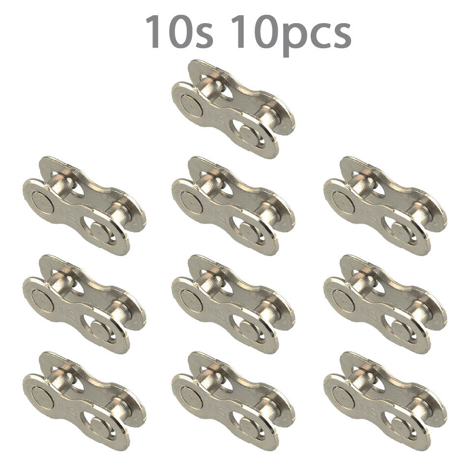 NFOX chain 6-7-8s quick release buckle 12 speed magic buckle 9s chain joint 10s mountain road bicycle accessories 10 pairs