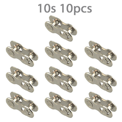 NFOX chain 6-7-8s quick release buckle 12 speed magic buckle 9s chain joint 10s mountain road bicycle accessories 10 pairs