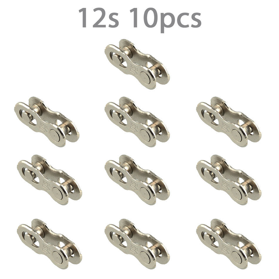 NFOX chain 6-7-8s quick release buckle 12 speed magic buckle 9s chain joint 10s mountain road bicycle accessories 10 pairs