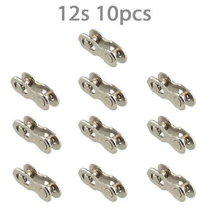 NFOX chain 6-7-8s quick release buckle 12 speed magic buckle 9s chain joint 10s mountain road bicycle accessories 10 pairs
