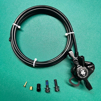 NFOX SM2A electric bicycle hydraulic disc brake handle with four piston two piston calipers 2-pin 3-pin power-off Accessories