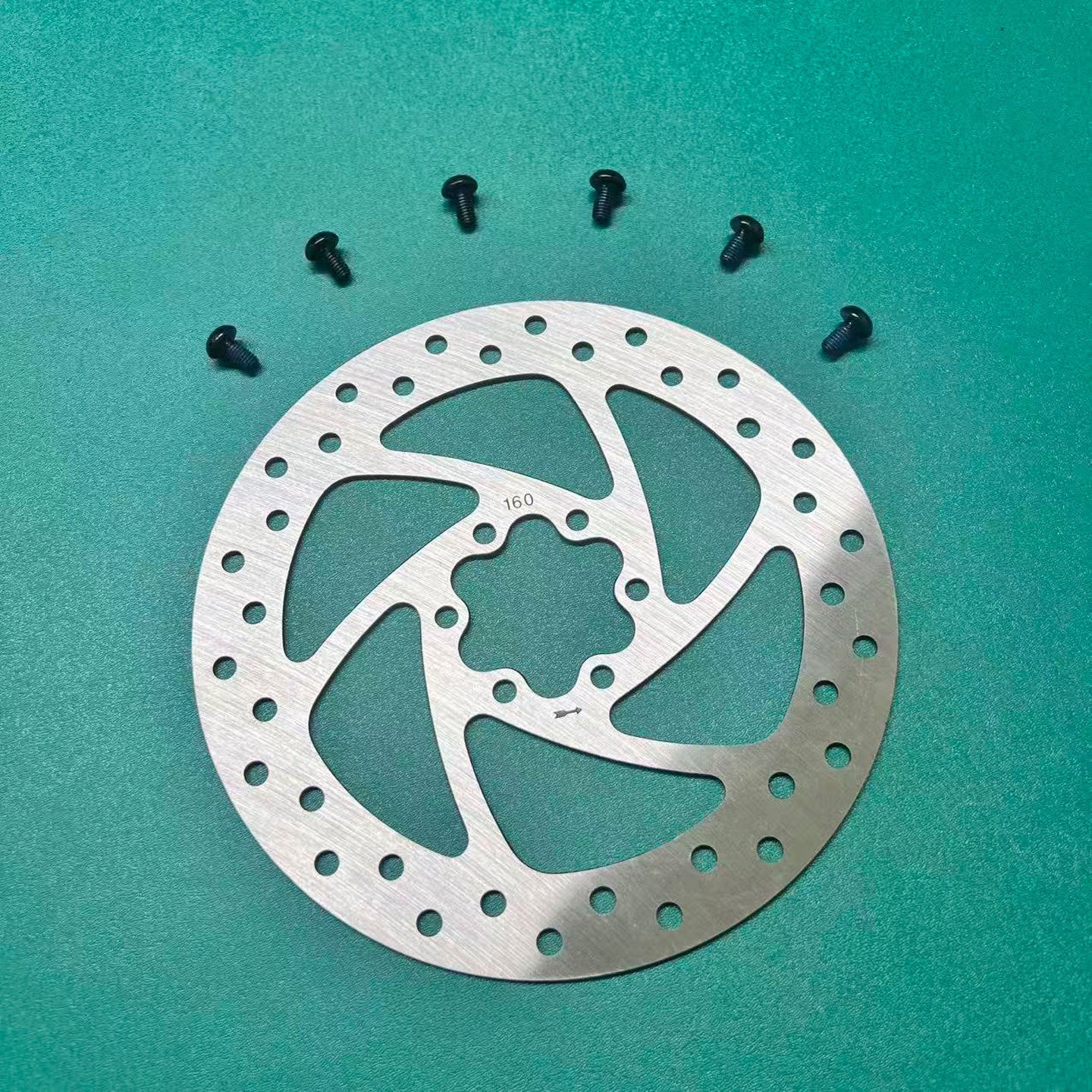 NFOX Six Nail Mountain Road Electric Scooter 160 Specification Bicycle Brake Disc Disc Thickness 1.8mm Brake Accessories