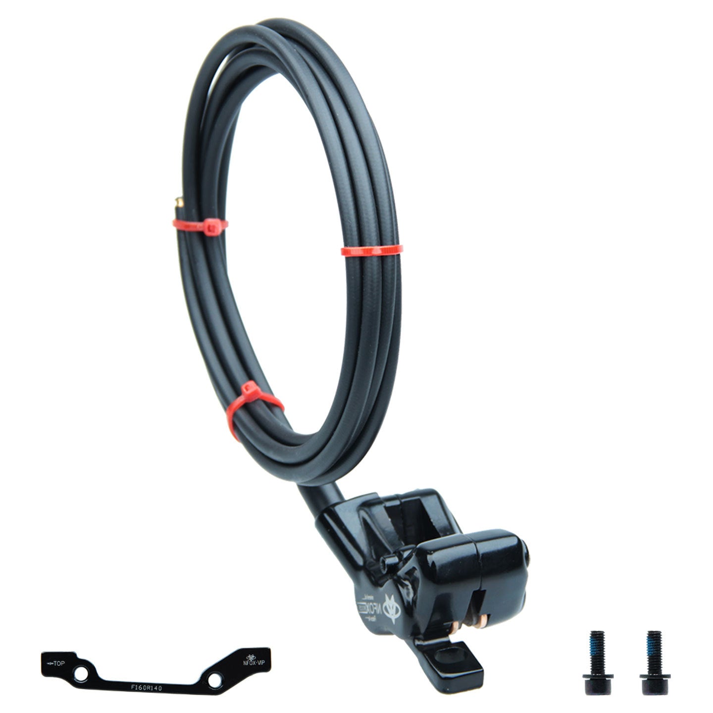 NFOX Mountain Bike Bicycle Brake System Special Accessories 4-piston Left Caliper Hydraulic Disc Brake Handle Accessories