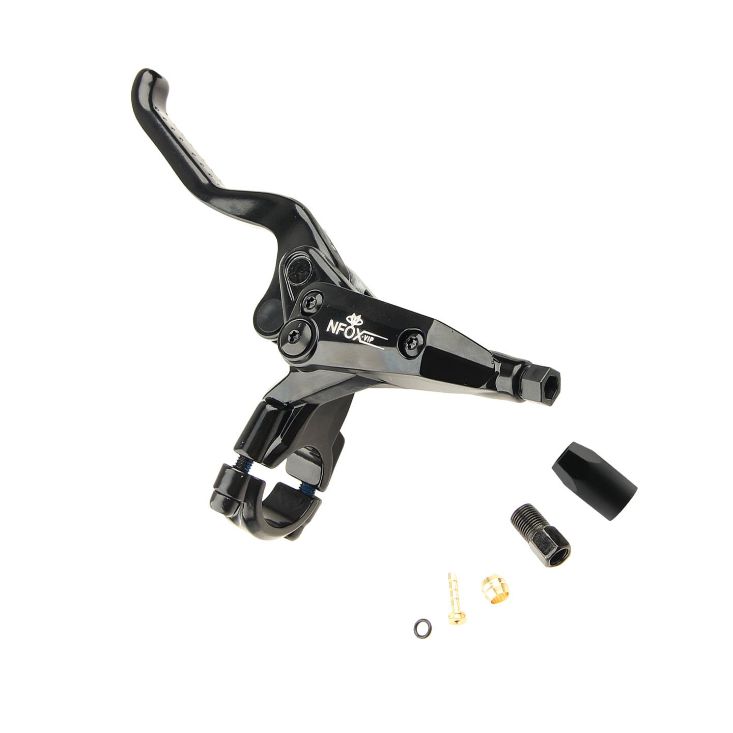NFOX Mountain Bike Bicycle Brake System Special Accessories 4-piston Left Caliper Hydraulic Disc Brake Handle Accessories