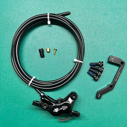 NFOX SM2A electric bicycle hydraulic disc brake handle with four piston two piston calipers 2-pin 3-pin power-off Accessories