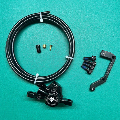 NFOX SM2A electric bicycle hydraulic disc brake handle with four piston two piston calipers 2-pin 3-pin power-off Accessories