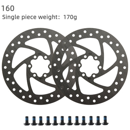 NFOX Six Nail Mountain Road Electric Scooter 160 Specification Bicycle Brake Disc Disc Thickness 1.8mm Brake Accessories