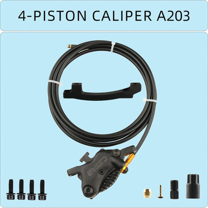 C. STAR  electric scooter power-off brake lever  bicycle specific hydraulic wear-resistant brake accessory  4-piston clamp