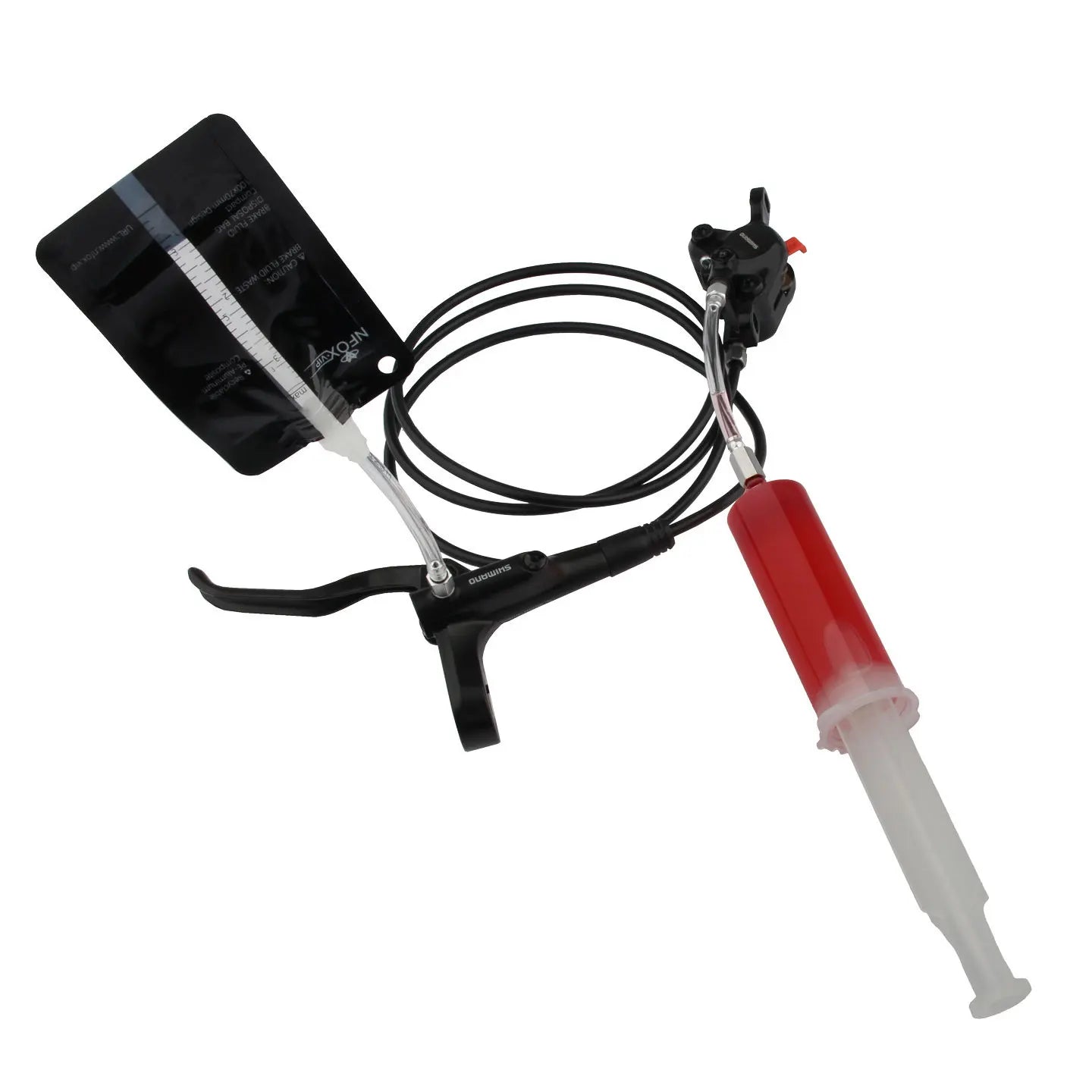 NFOX electric skateboard bicycle oil storage bottle syringe 45ML/1.59OZ hydraulic brake oil disc brake exhaust oil change tool