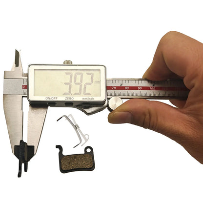 ZOOM HB100 mountain bike disc semi metal brake pad ceramic hydraulic brake pad suitable for HB875 equal line pull oil disc brake