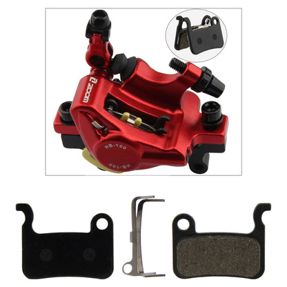 ZOOM HB100 mountain bike disc semi metal brake pad ceramic hydraulic brake pad suitable for HB875 equal line pull oil disc brake