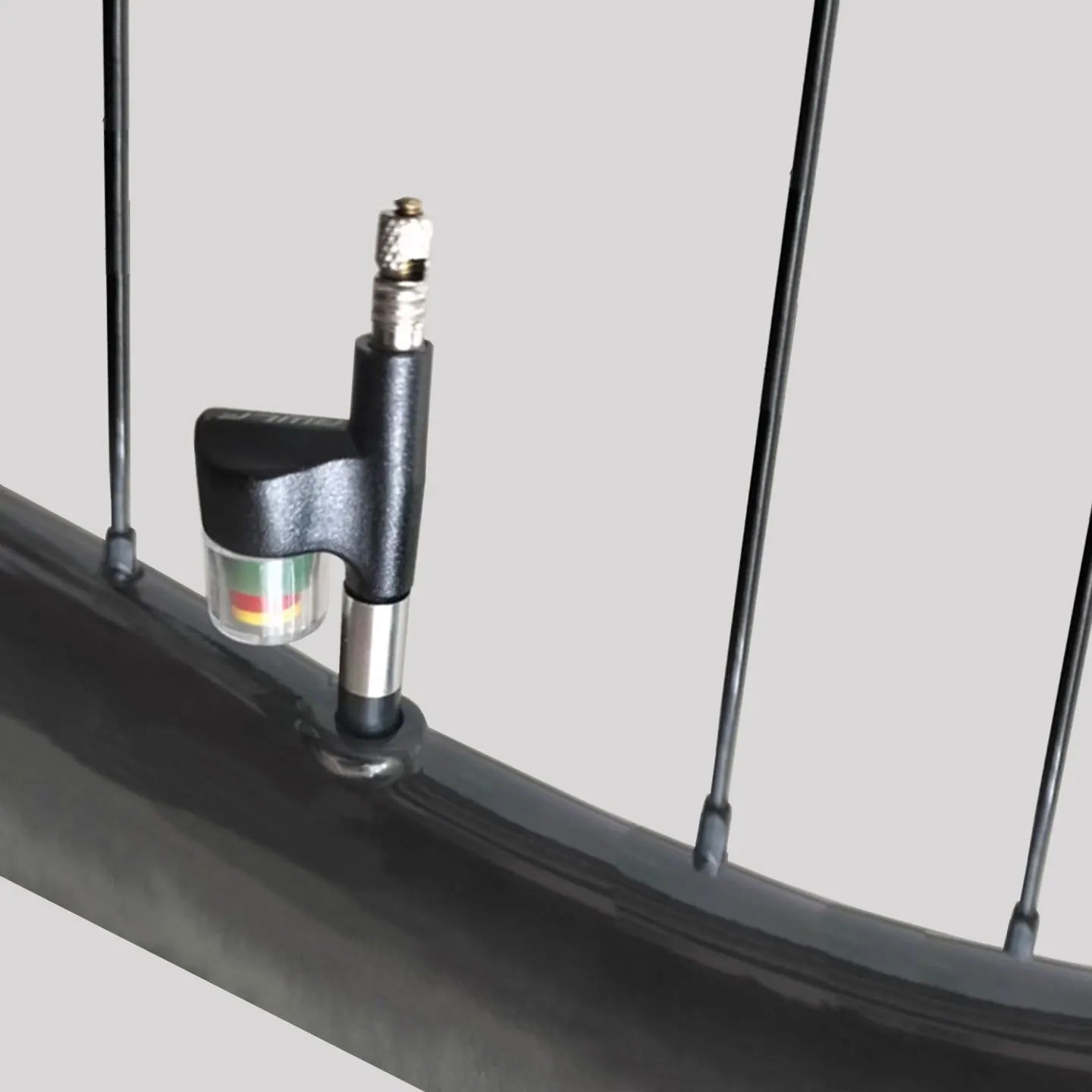 NFOX bicycle vacuum tire French air nozzle aluminum alloy tire pressure detection extension nozzle easy to install and durable