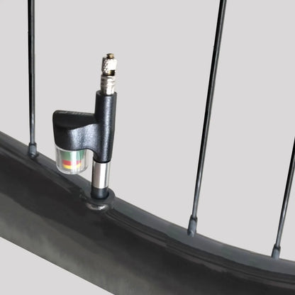 NFOX bicycle vacuum tire French air nozzle aluminum alloy tire pressure detection extension nozzle easy to install and durable