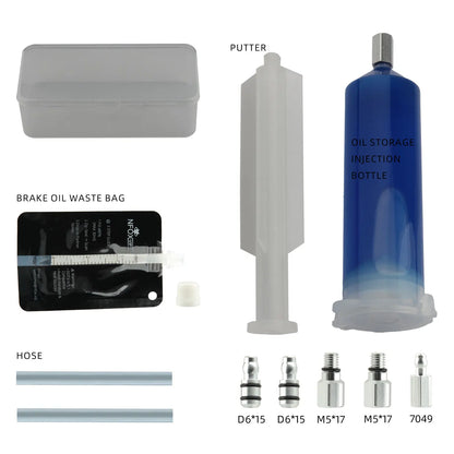 NFOX electric skateboard bicycle oil storage bottle syringe 45ML/1.59OZ hydraulic brake oil disc brake exhaust oil change tool